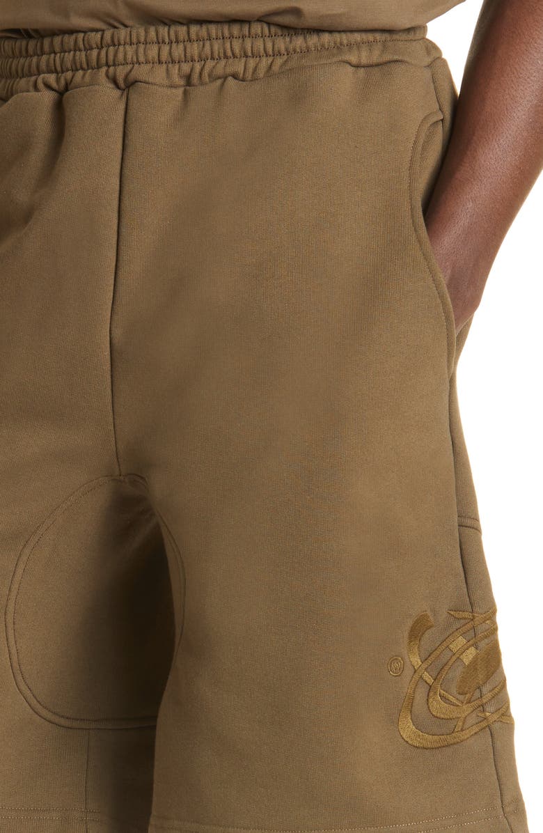 AFFXWRKS Intel. Embroidered Knit Shorts, Alternate, color, 