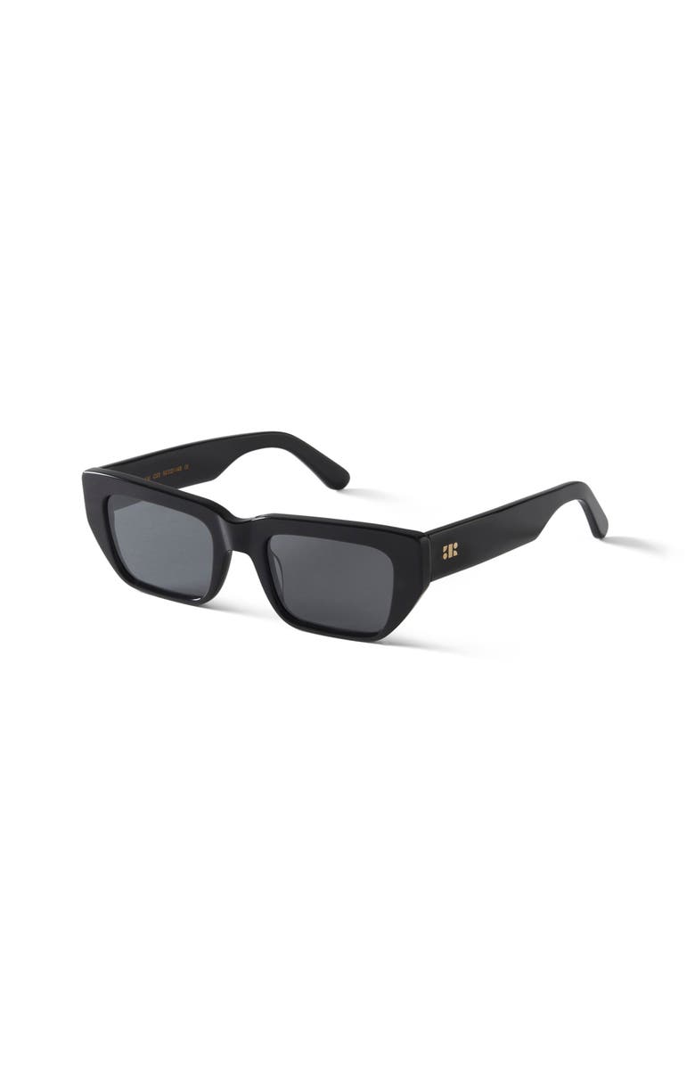 French Kiwis Eyewear Kai Sunglasses, Alternate, color, Black