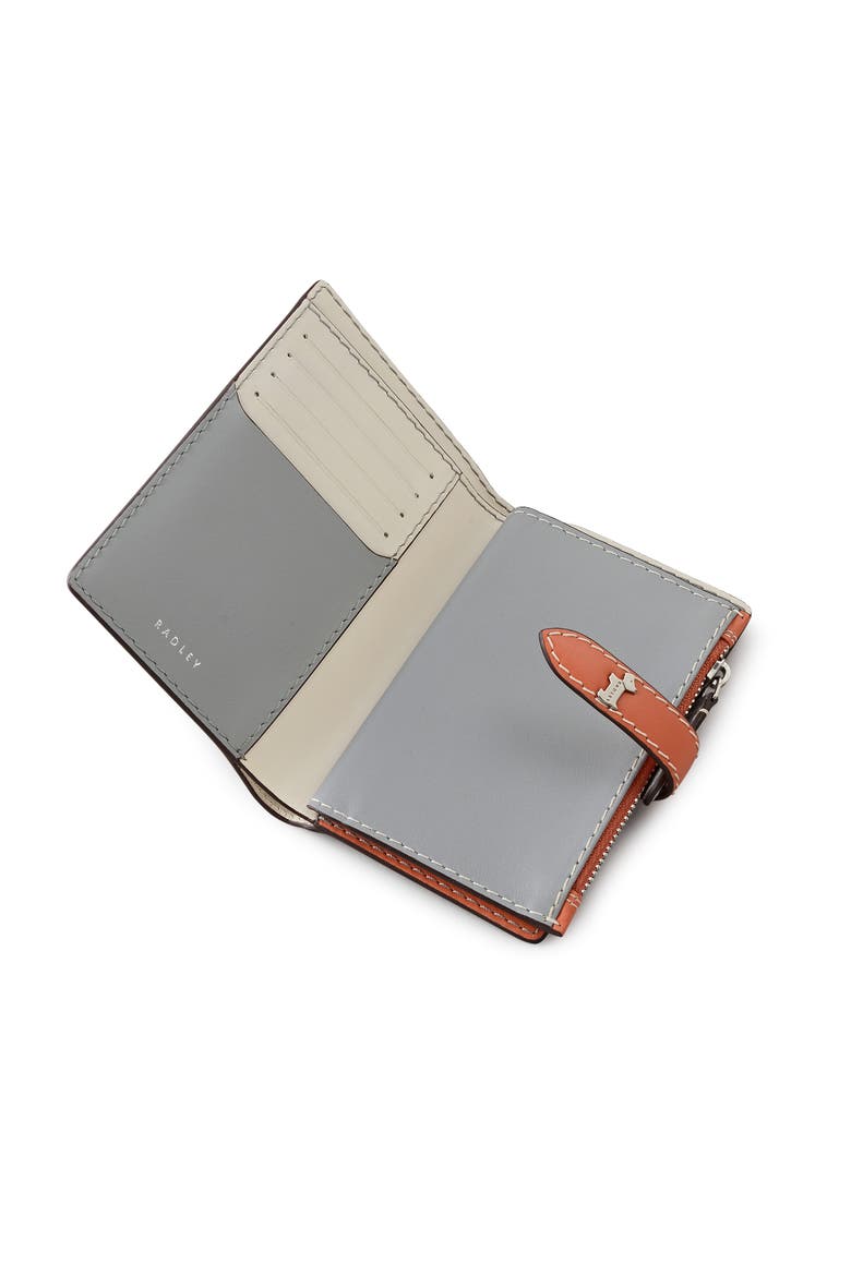 Willis Street - Colourblock Medium Bifold Wallet, Alternate, color, Steel