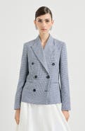 Brunello Cucinelli Houndstooth blazer
