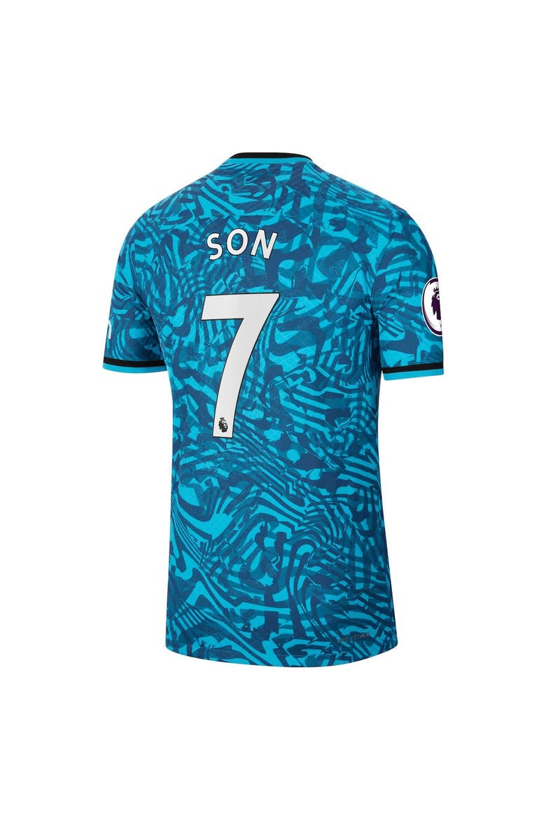 Men's Nike Son Heung-min Blue Tottenham Hotspur 2022/23 Third Authentic Player Jersey, Alternate, color, Blue