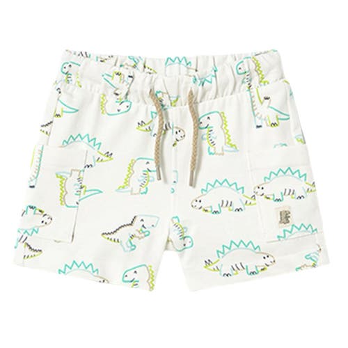Shop Mayoral Dinosaur Drawing Bermuda Shorts