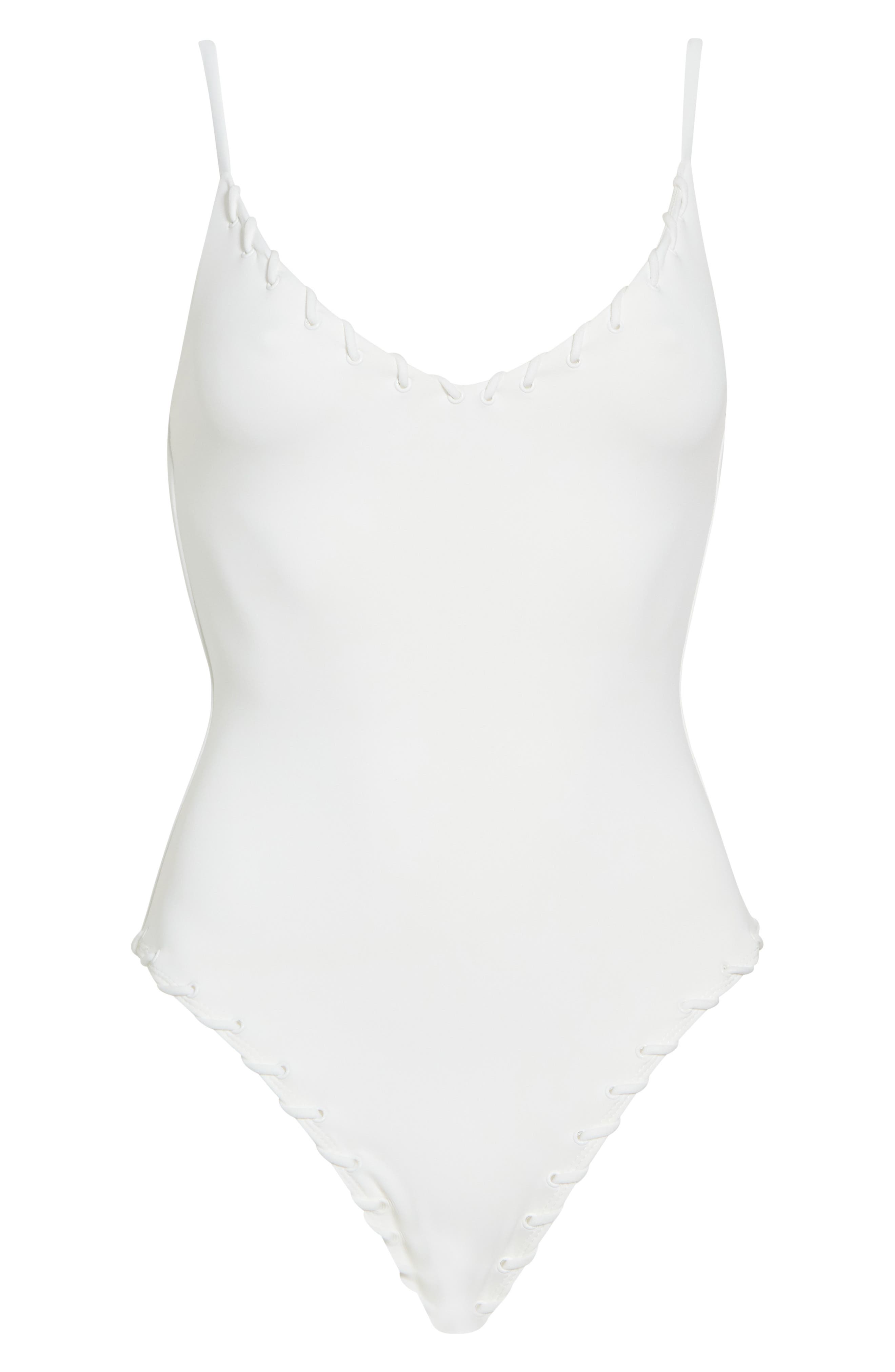 Good American Whip Stitch One-Piece Swimsuit