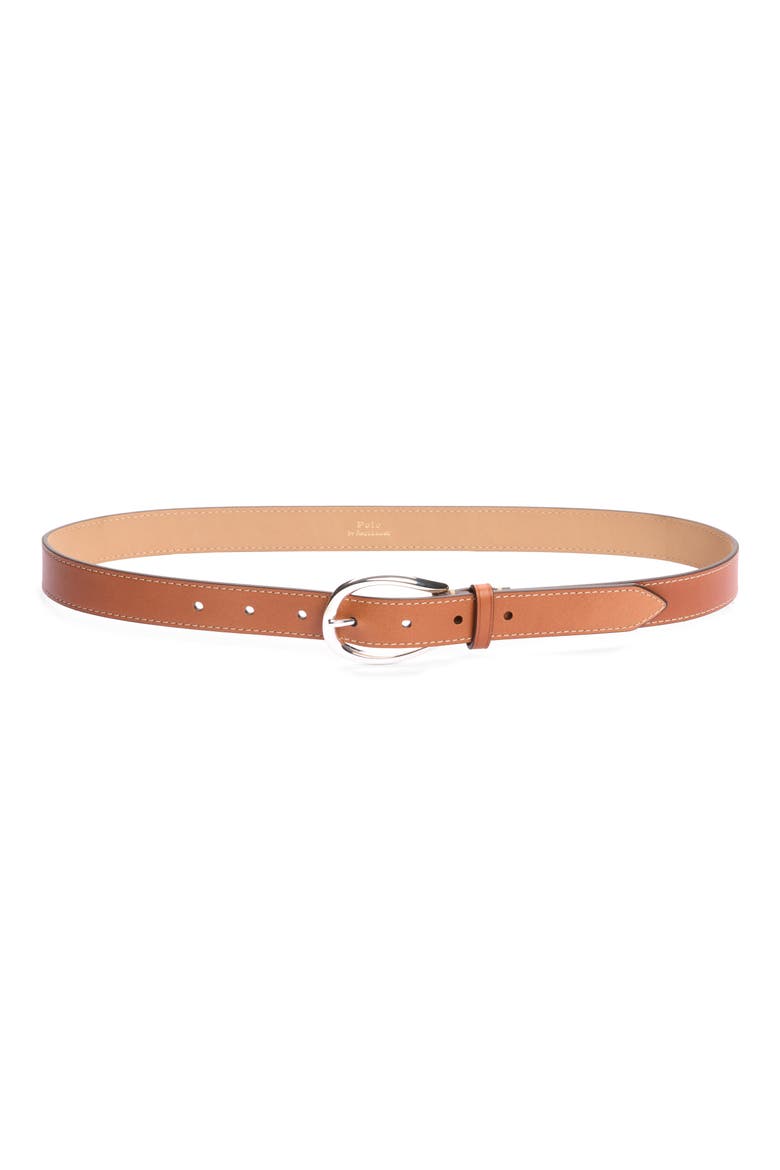Vegetable Leather Belt, Main, color, CUOIO