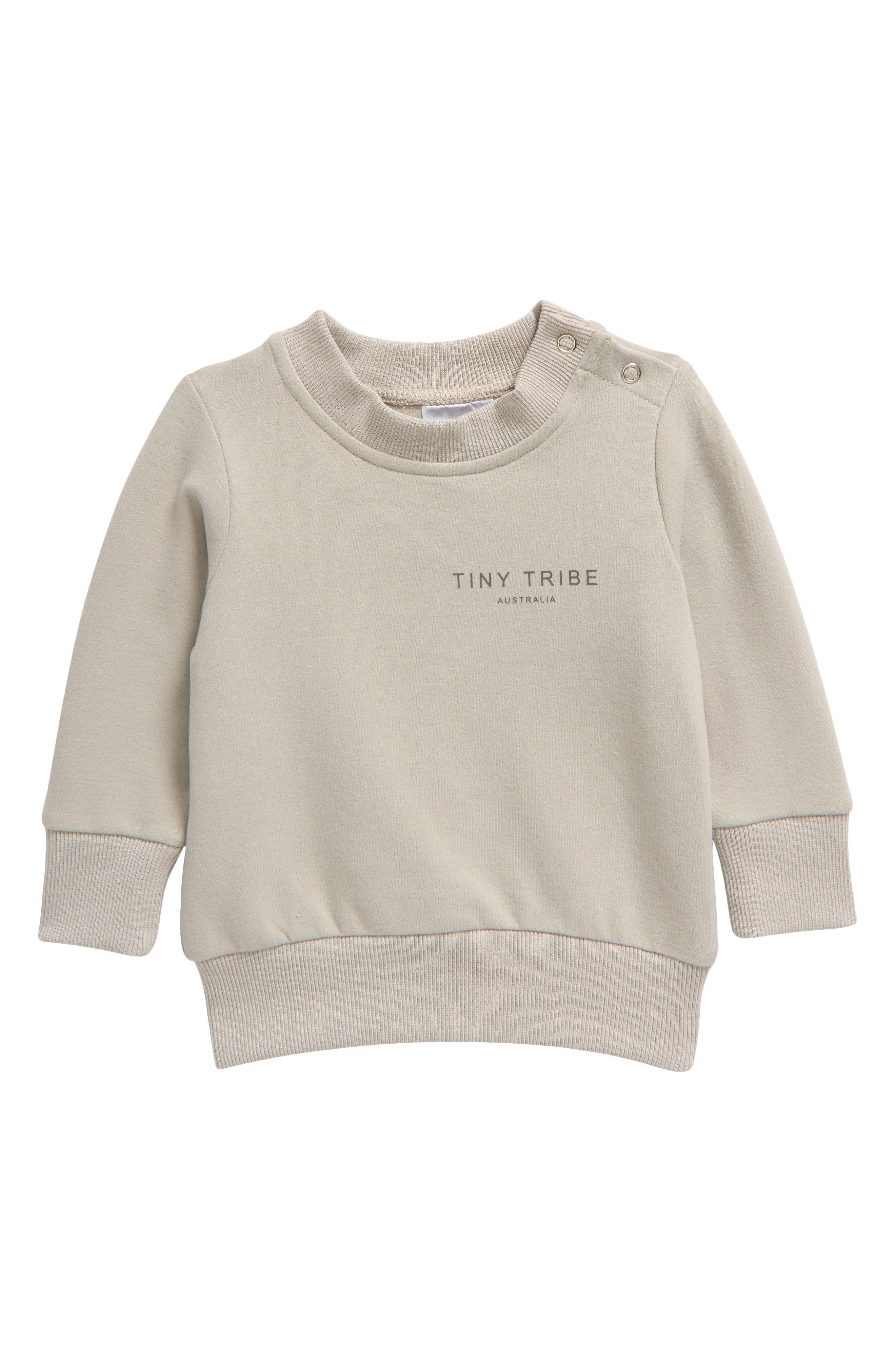 TINY TRIBE Core Signature Crewneck Sweatshirt
