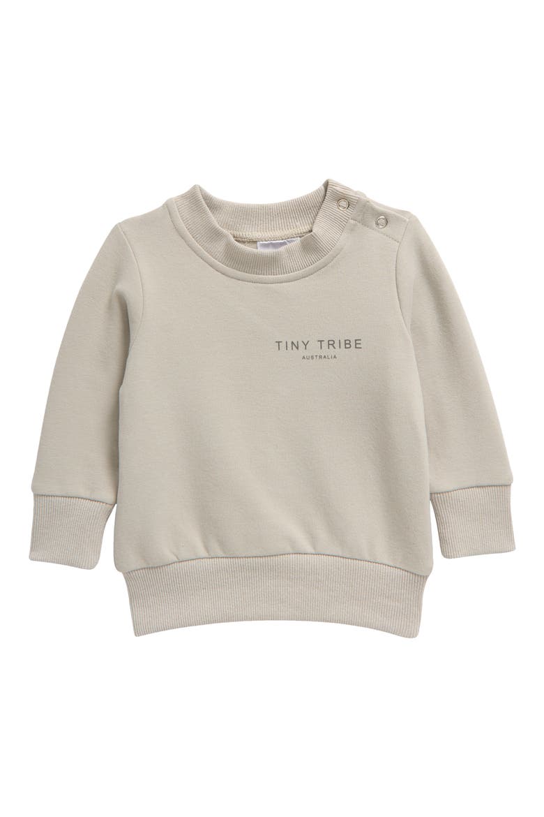 Core Signature Crewneck Sweatshirt, Main, color, GREY