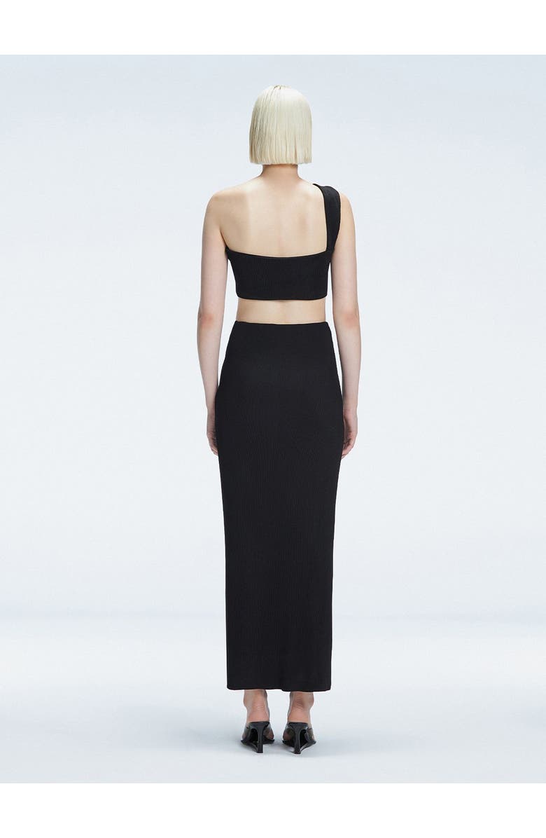 Moeva Esmeralda Cover Up Skirt Resortwear, Alternate, color, Black