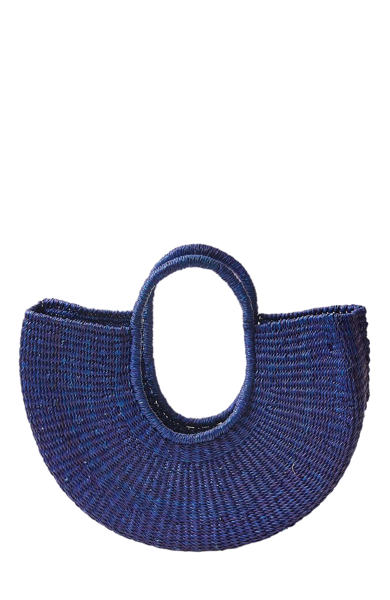 indego africa Anyo Half Moon Bag, Main, color, 