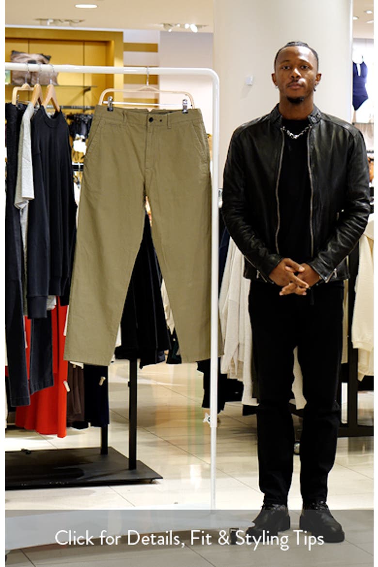 Beck Crop Peached Cotton Pants video