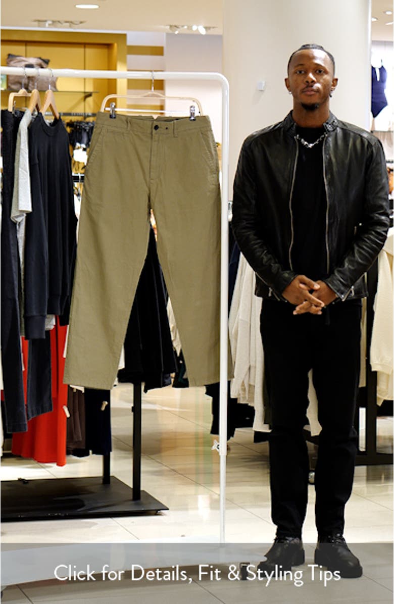 Beck Crop Peached Cotton Pants, sales video thumbnail