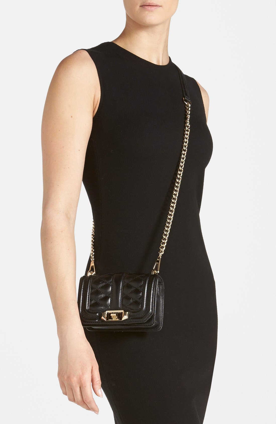 Rebecca Minkoff 'Mini Love' Convertible Crossbody Bag, Alternate, color, 