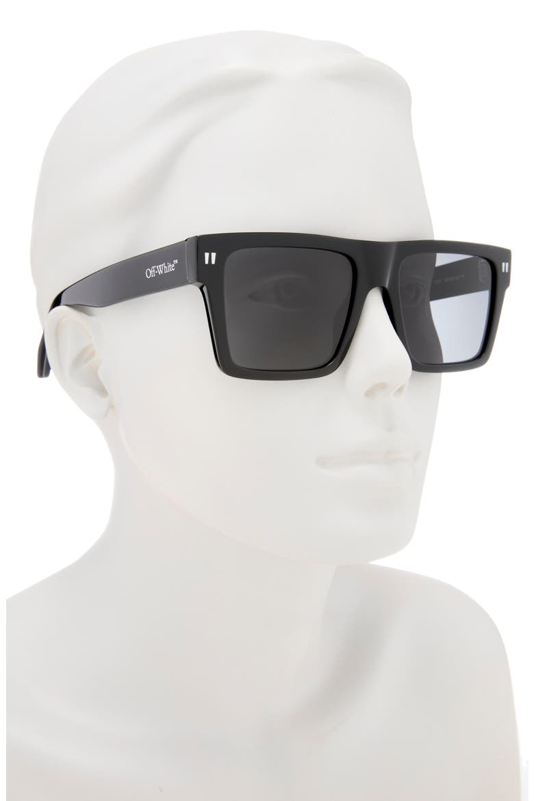 Lawton 54mm Sunglasses, Alternate, color, BLACK DARK GREY