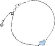 Jan Leslie Heart Bracelet Set In Sterling Silver