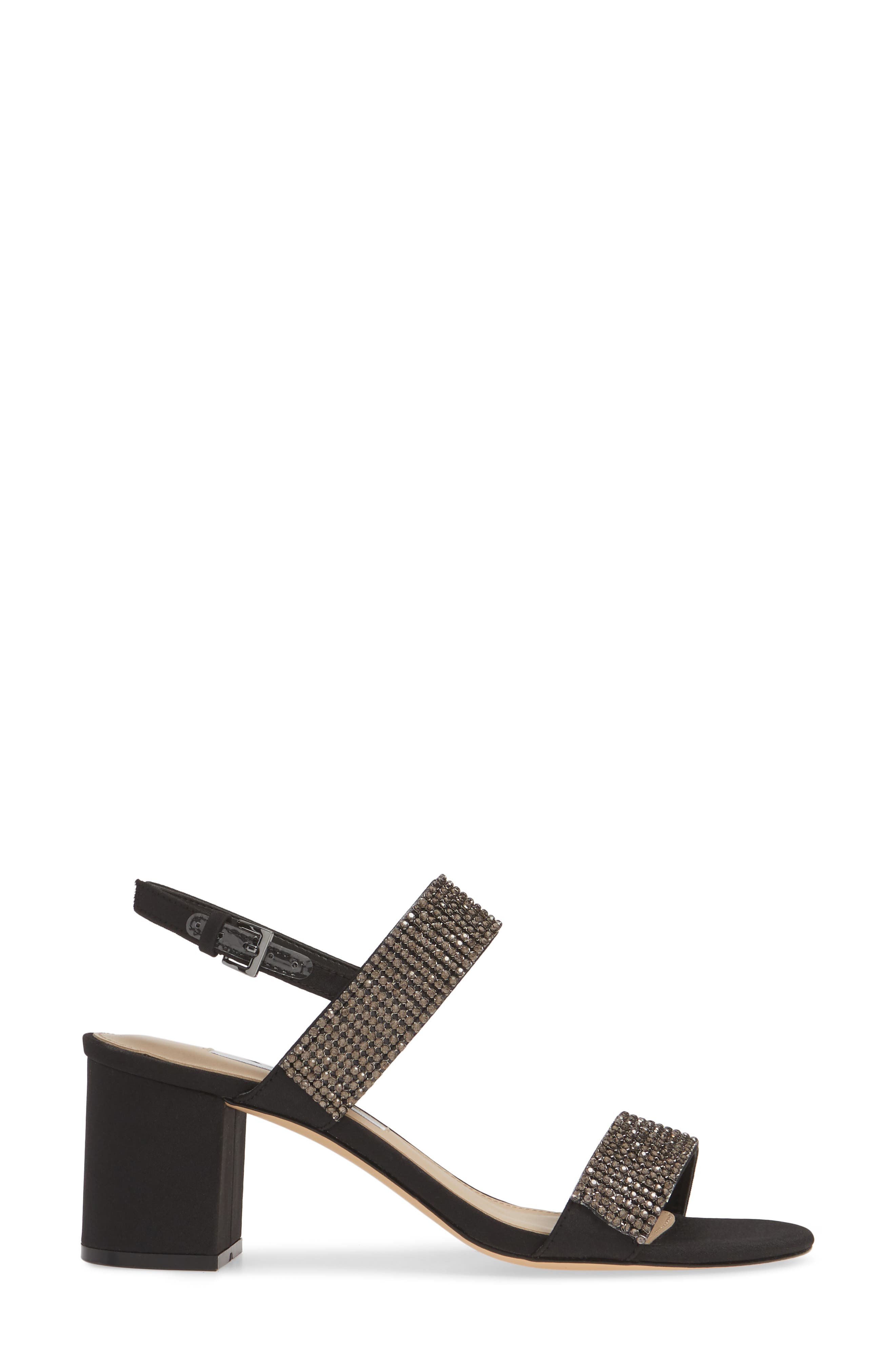 Nina Naomi Crystal Embellished Sandal, Alternate, color, 