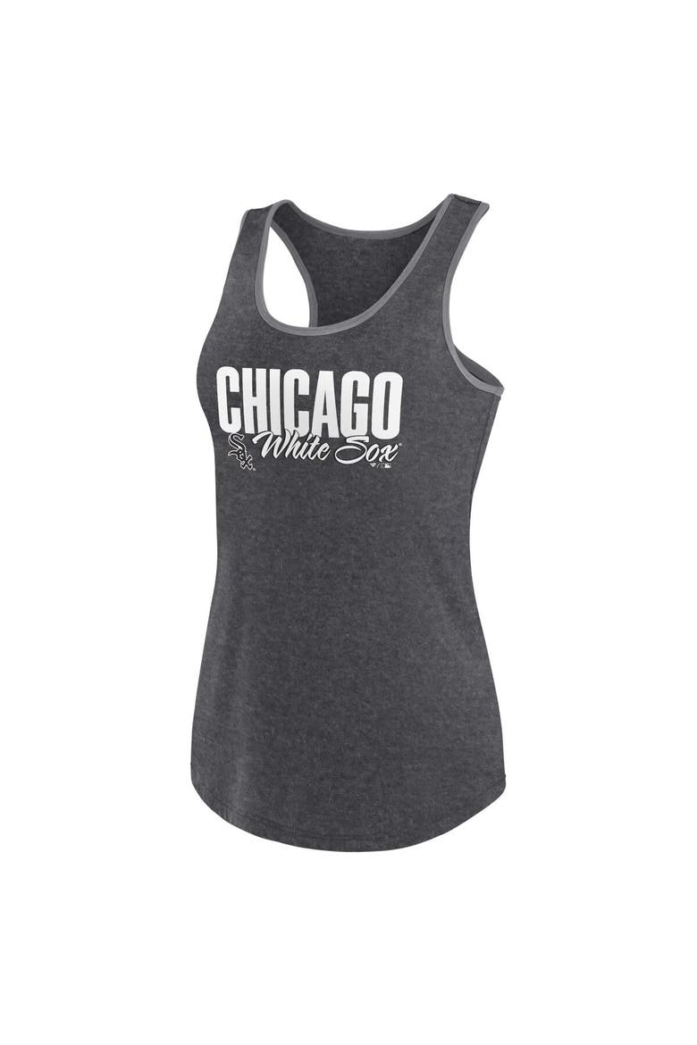 Women's Profile Black Chicago White Sox Plus Size Tank Top, Alternate, color, Black