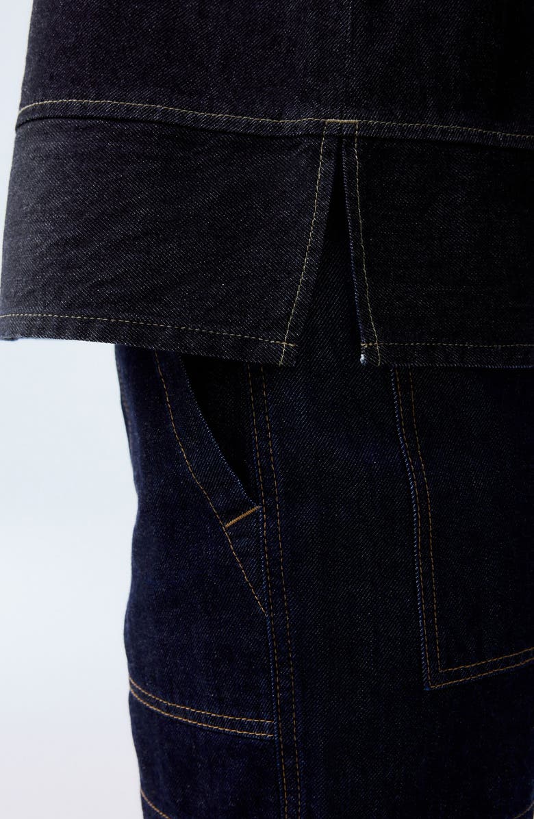 NEXT Denim Shell Top, Alternate, color, Blue