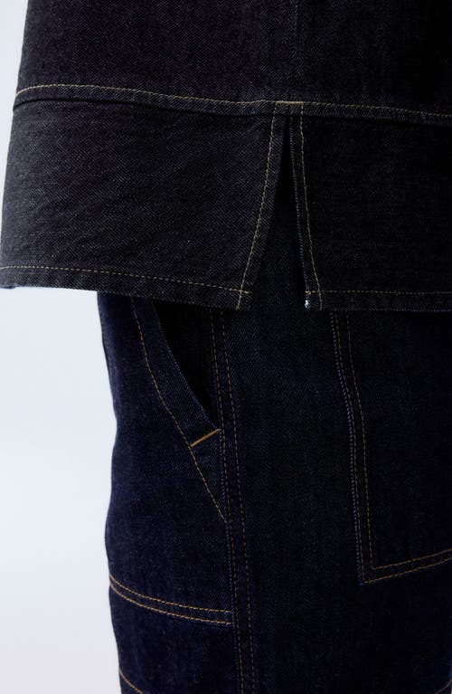 NEXT NEXT DENIM SHELL TOP