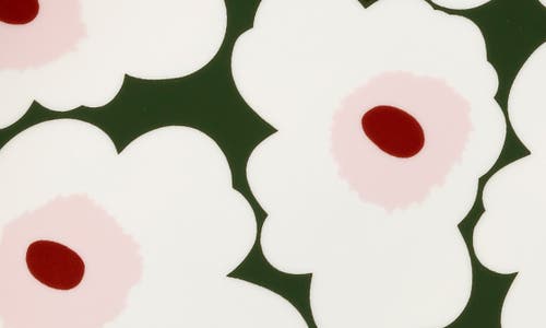 Marimekko Oiva Unikko Dinner Plate In Green