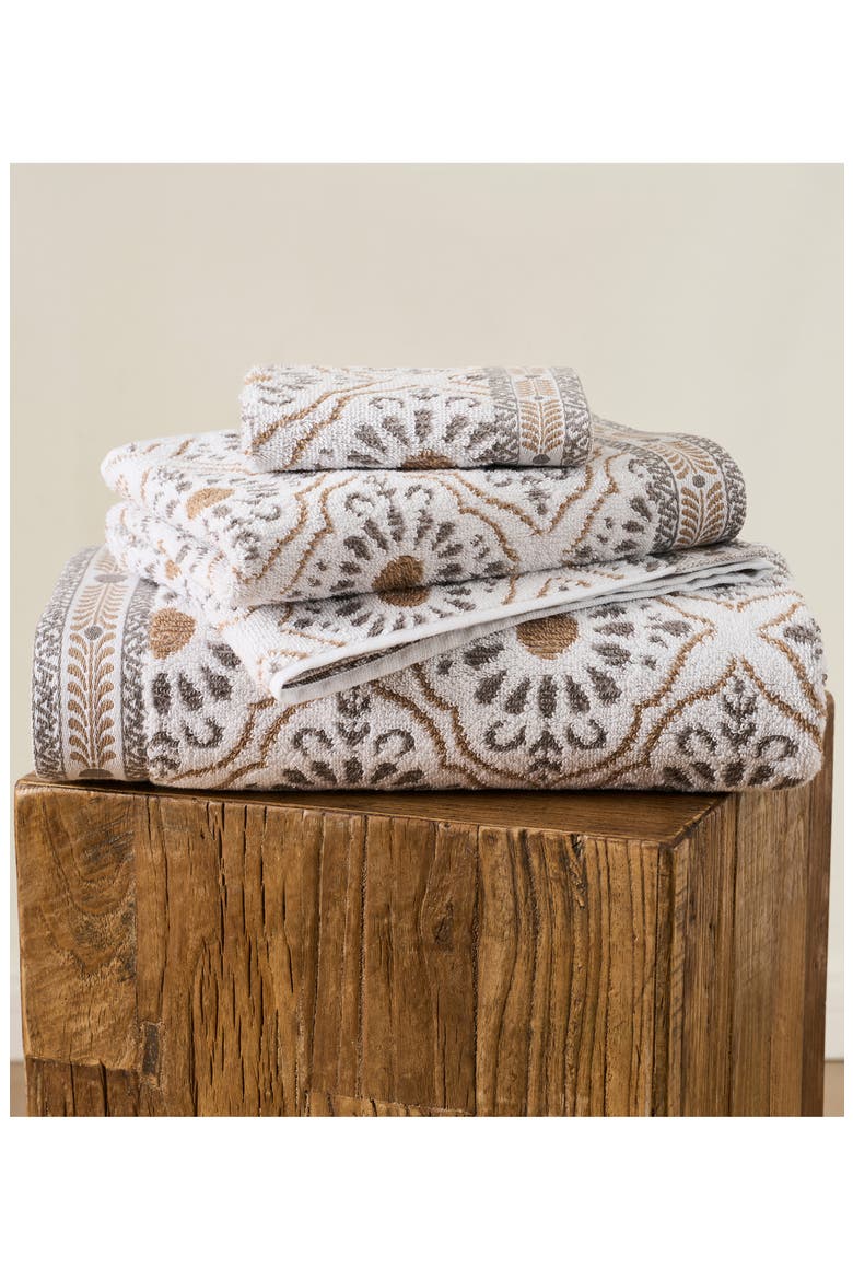 Rangila Bath Towel, Alternate, color, LINEN