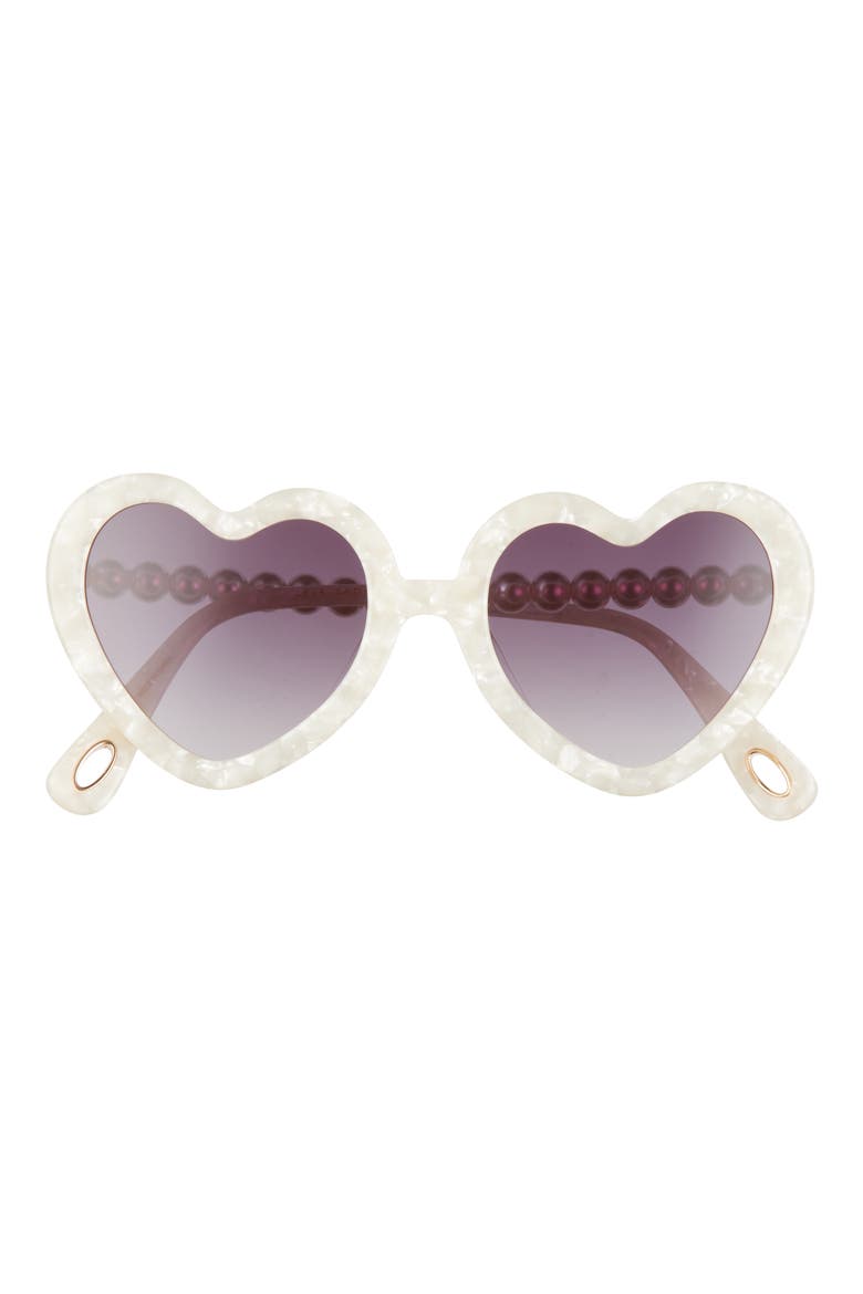 Sweetheart Sunglasses, Main, color, MOTHER OF PEARL