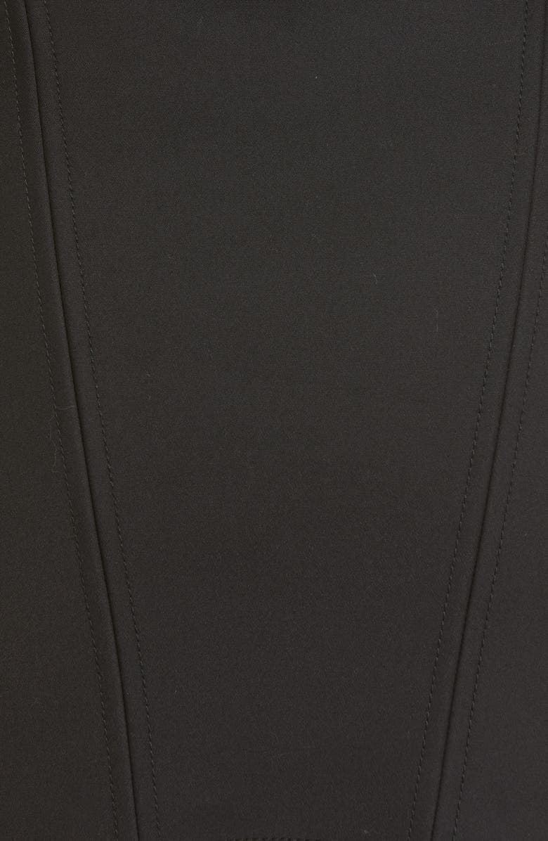 Dion Lee High Waist Corset Front Garter Miniskirt, Alternate, color,