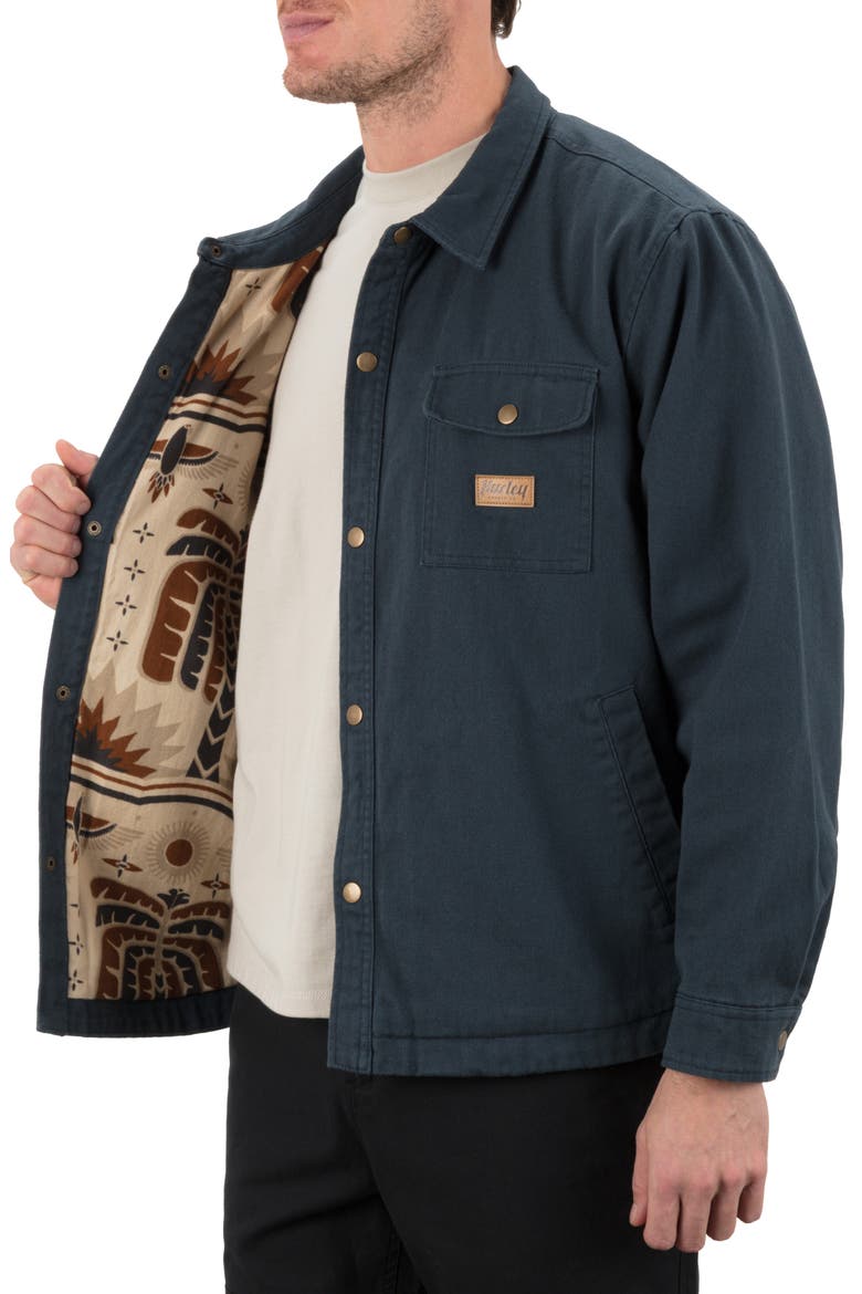 Trade Cotton Twill Jacket, Alternate, color, IRON ORE