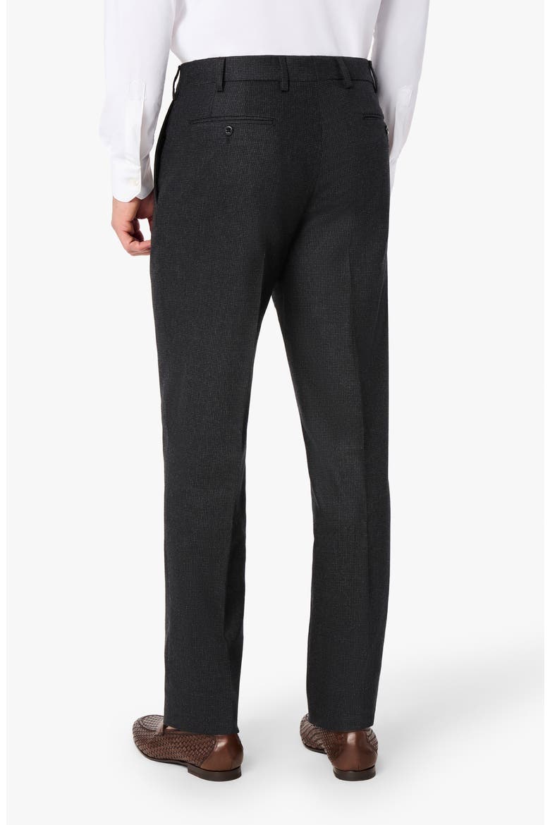 Devon Stretch Wool & Cashmere Trousers, Alternate, color, BLACK