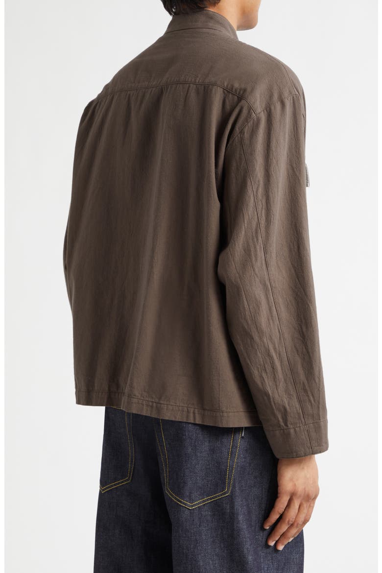 Cotton Utility Jacket, Alternate, color, BROWN