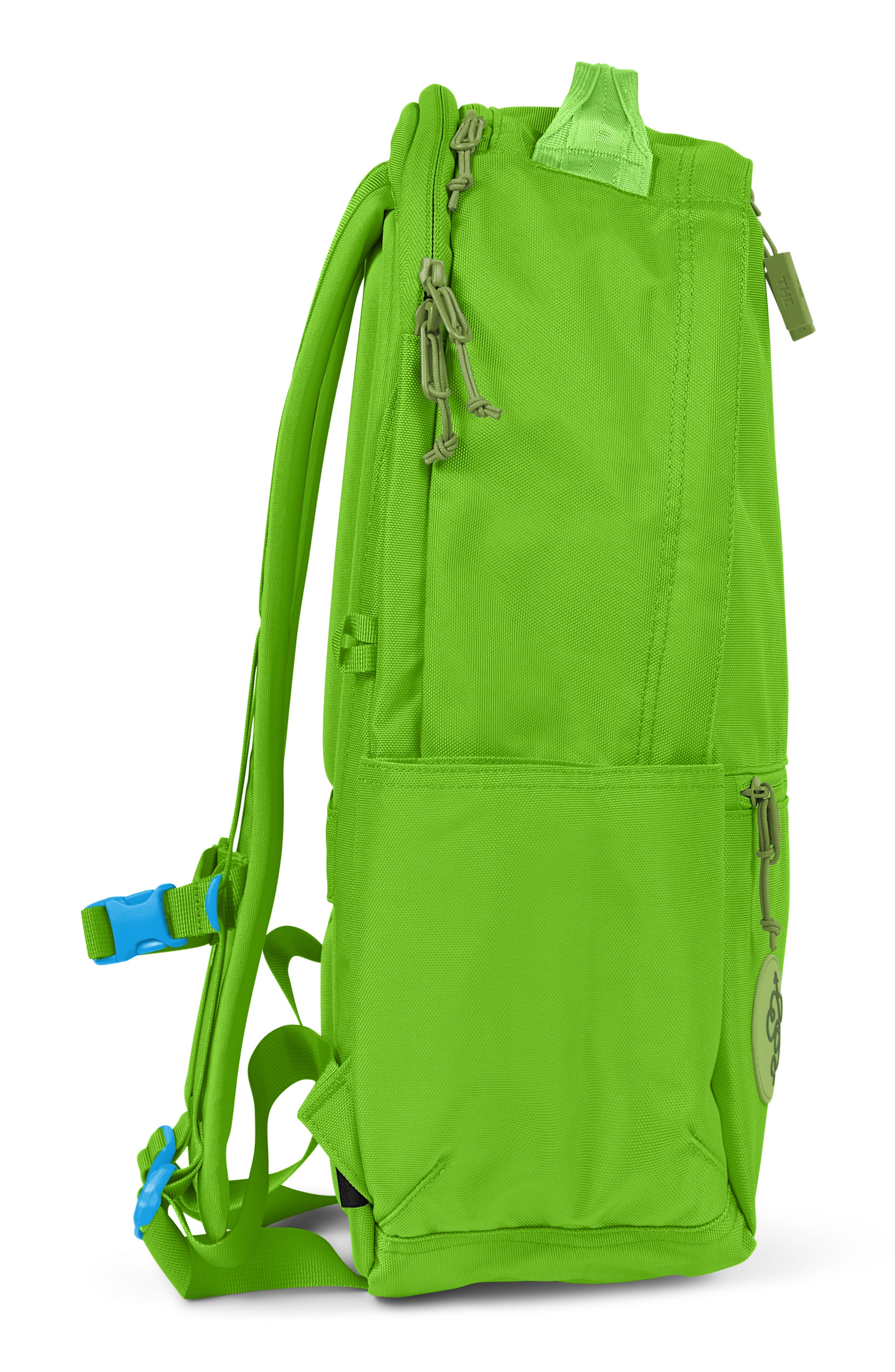 Baboon to the Moon City Water Repellent Backpack, Alternate, color, Lime Breeze