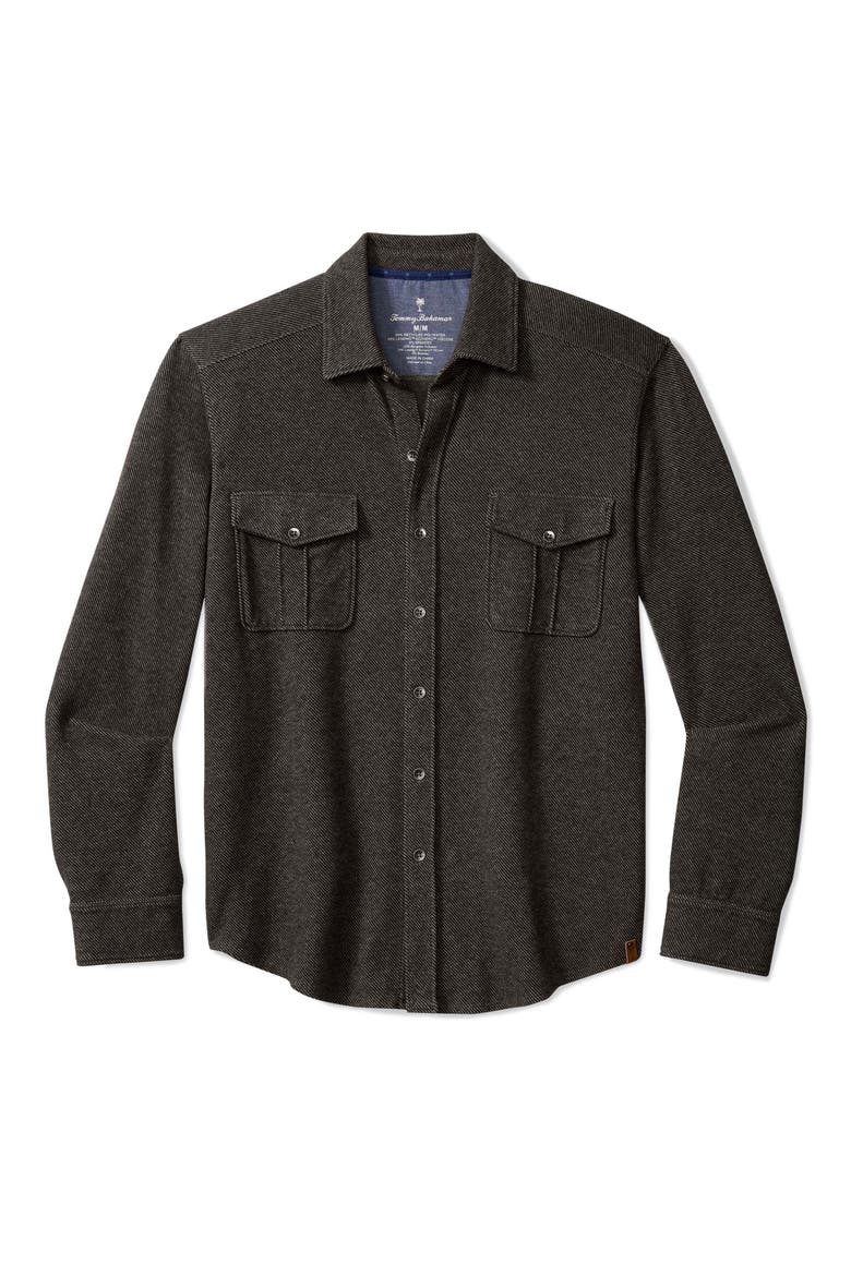 Fireside Coast Flannel Button-Up Shirt, Main, color, ROCKWELL