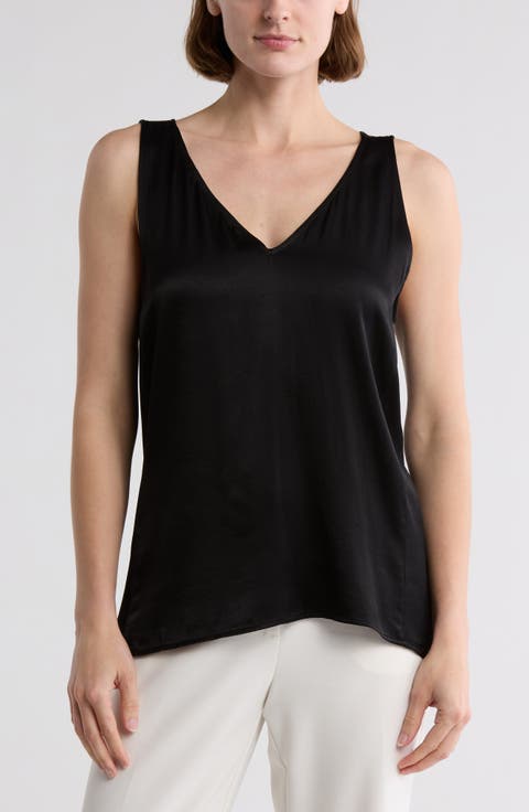 Double V-Neck Tank