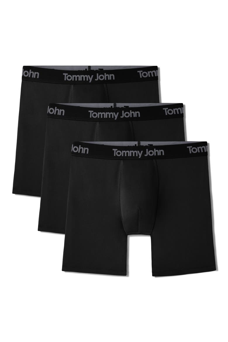 3-Pack Air Cool Mesh Boxer Briefs, Main, color, BLACK