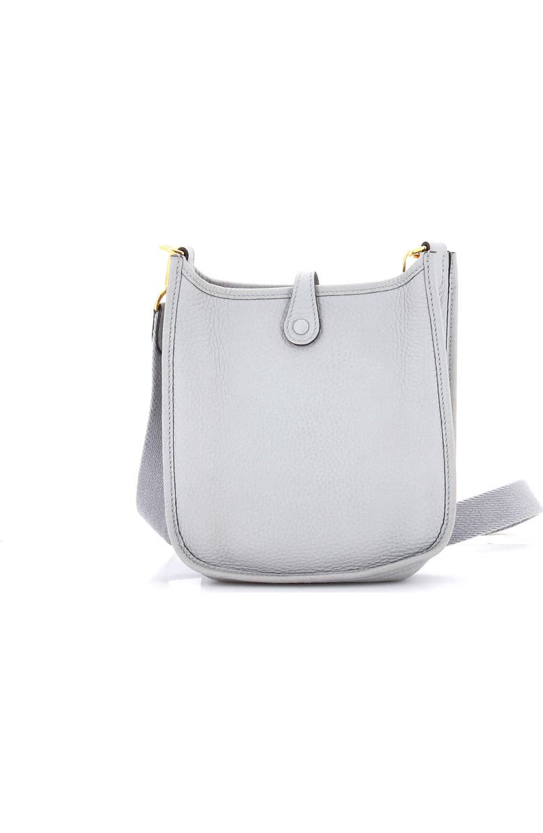 Pre-Owned Hermes Evelyne Bag Gen III Clemence TPM, Alternate, color, Bleu Glacier