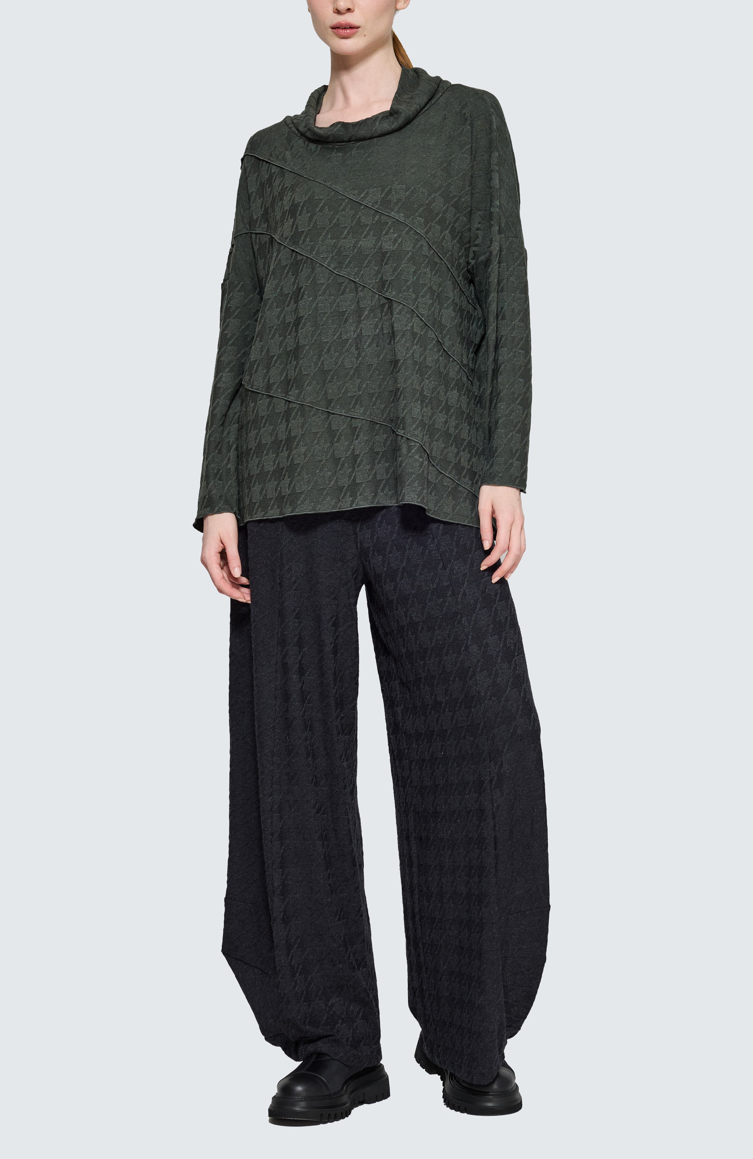 Fleuris Cowl-Neck Blouse - image 4