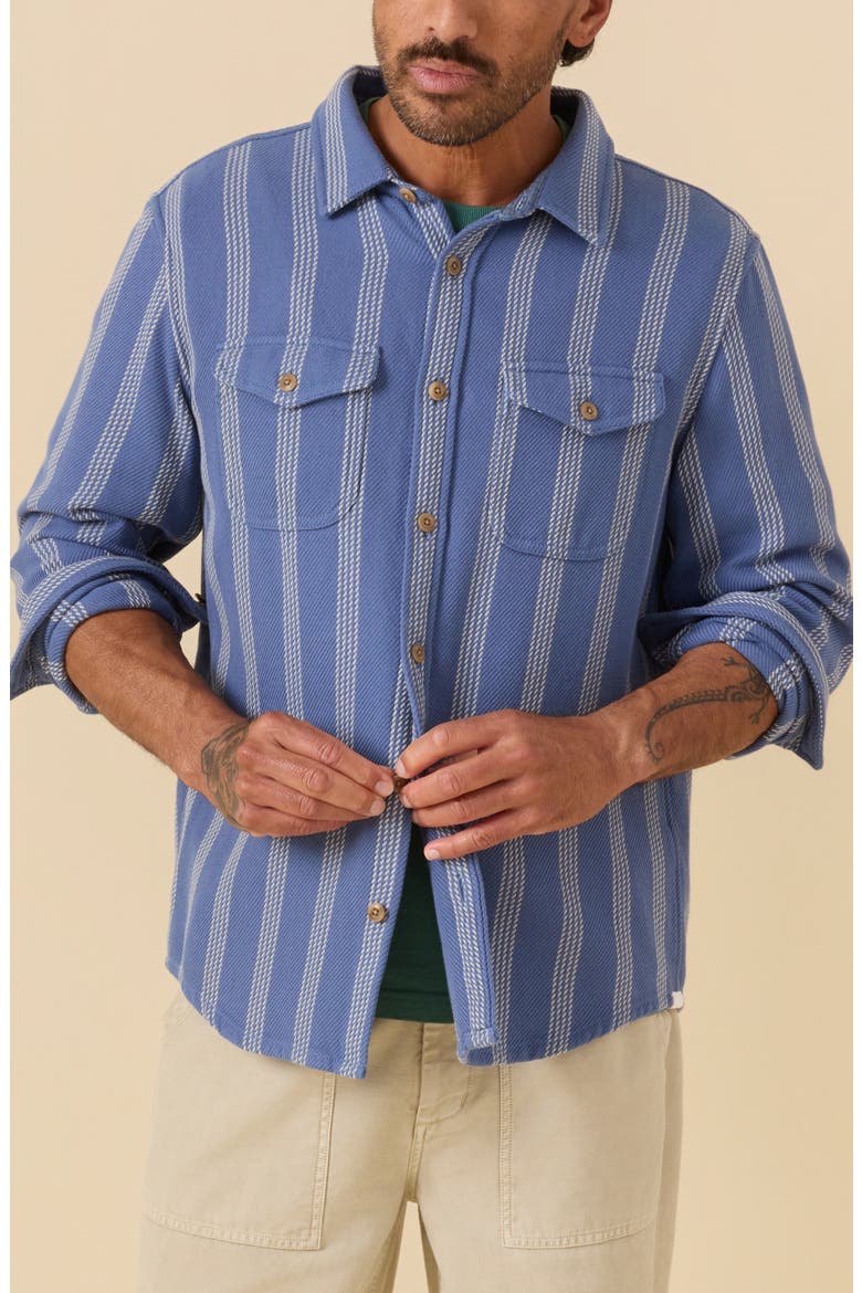 Blanket Shirt, Alternate, color, SOLIMAR BLUE SKYLINE STRIPE