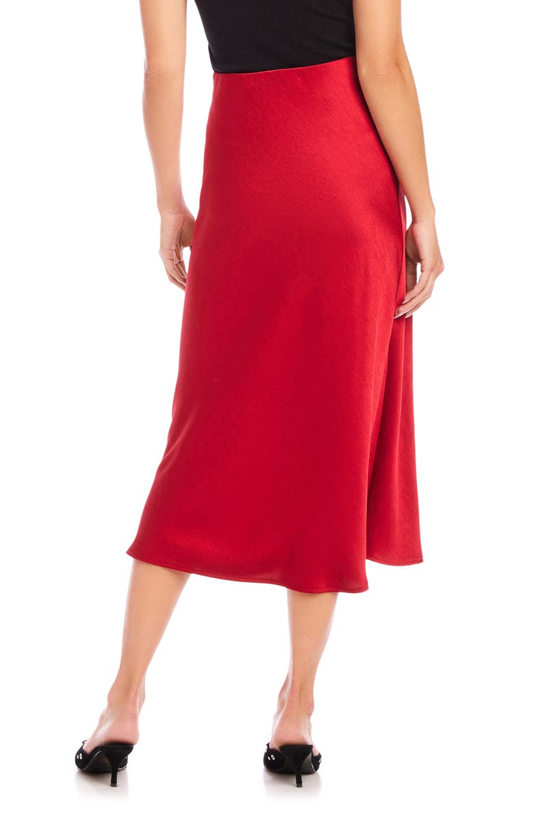 FIFTEEN TWENTY Brielle Satin Midi Skirt, Alternate, color, 