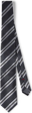 Brunello Cucinelli Silk textured stripe tie