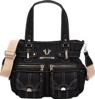True Religion Multi-Pocketed Denim Tote