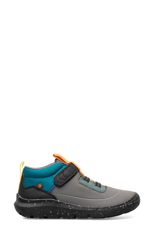 Bogs Skyline Kicker Water Resistant Sneaker In Gray