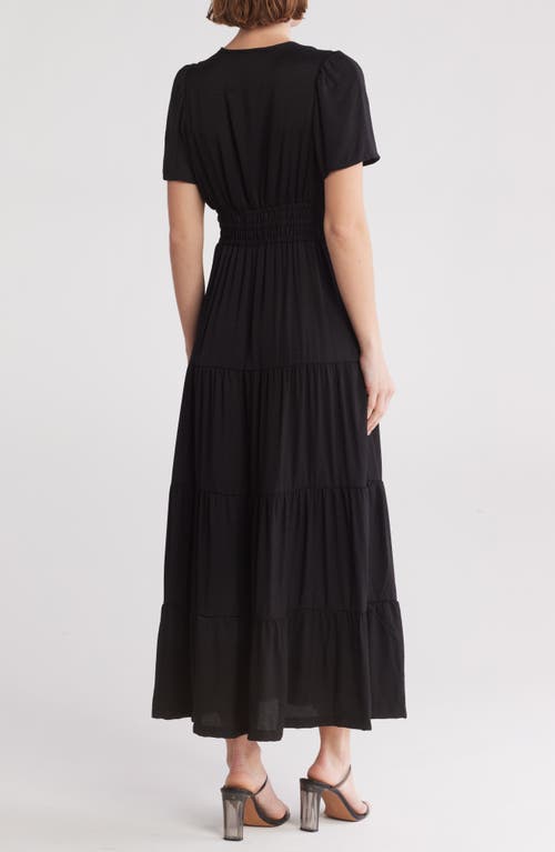 By Design Rio Crepe Maxi Dress In Black