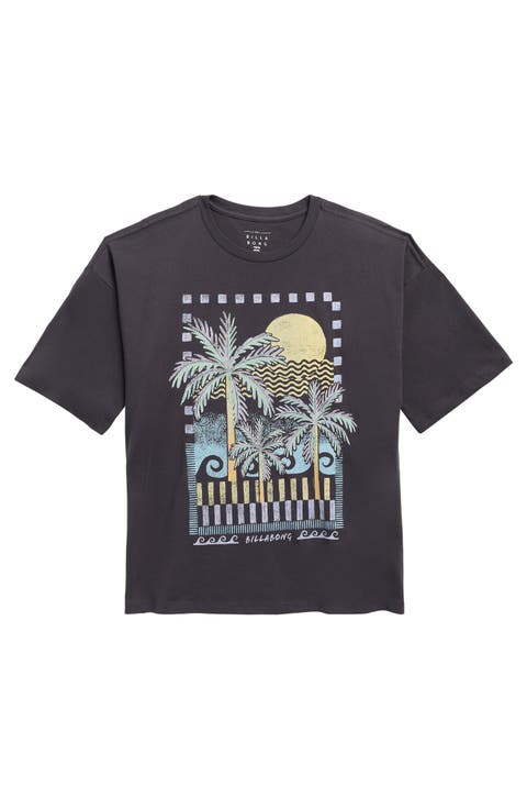 Kids' Oversize Heatwave Graphic T-Shirt