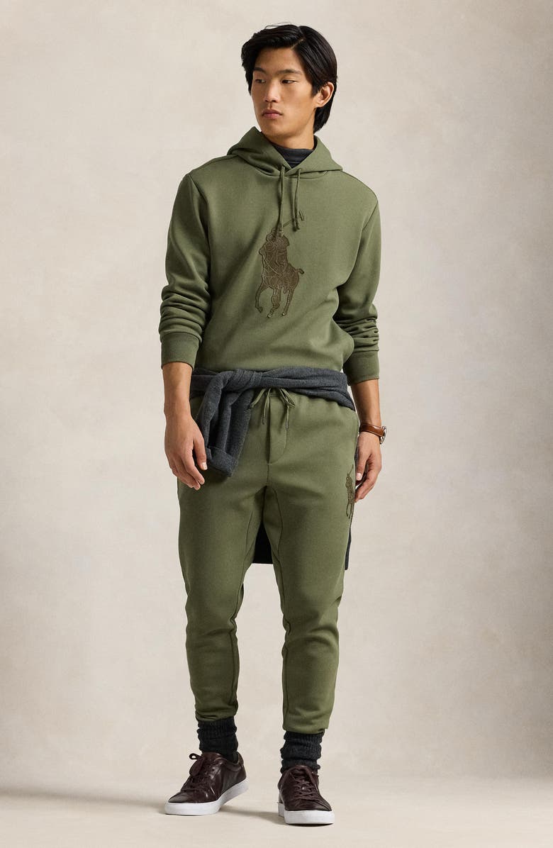 Polo Ralph Lauren Double Knit Cotton Blend Joggers, Alternate, color, 