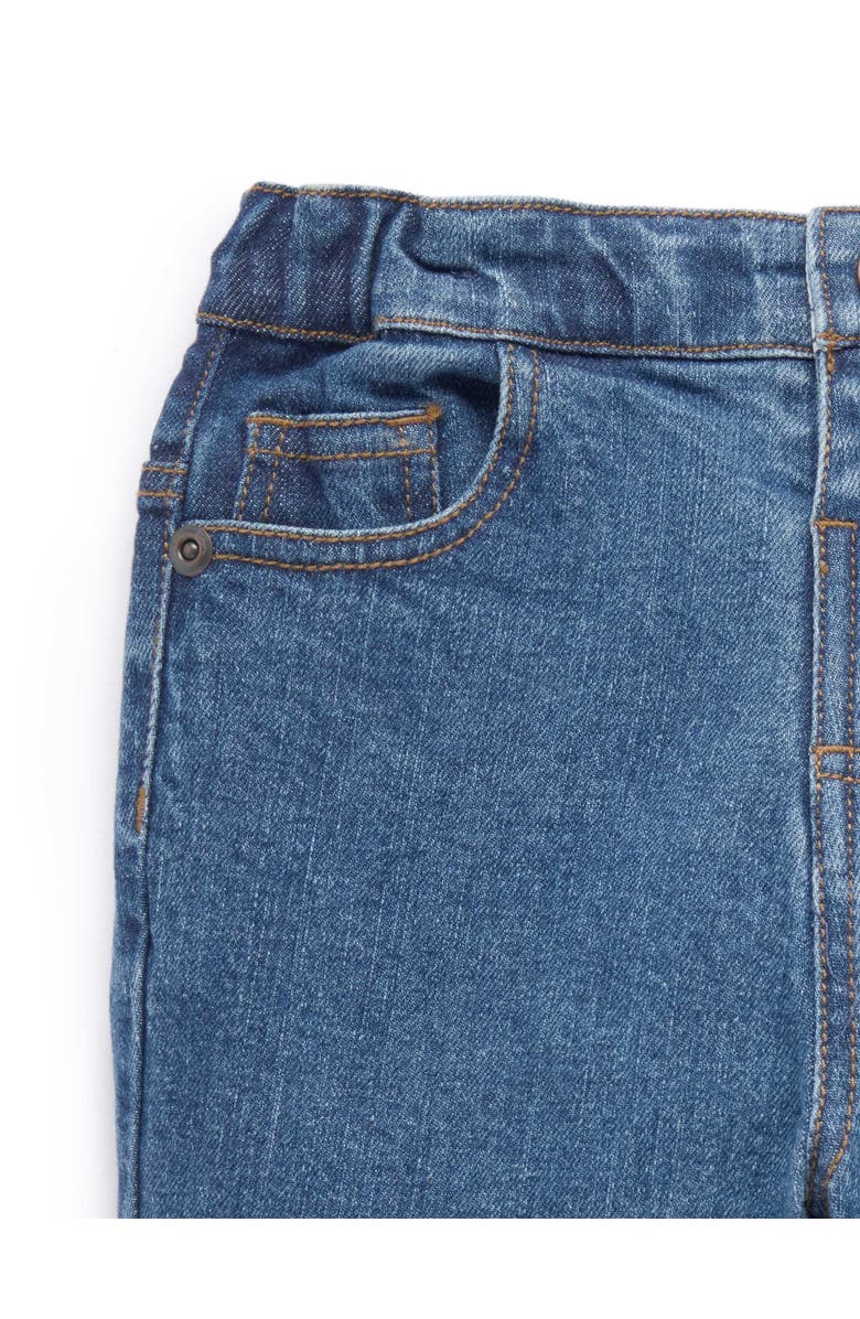 Purebaby Straight Leg Jean, Alternate, color, Mid Denim
