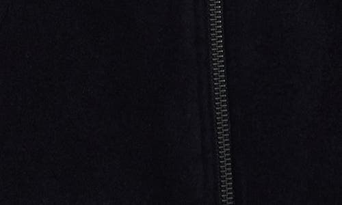 Hudson Jeans Hooded Full Zip Jacket In Blue