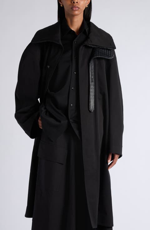 Wide Collar Light Cotton Coat