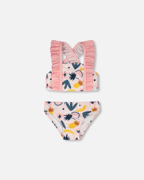 Two-Piece Ruffle Fruits Swimsuit (Toddler, Little Kid & Big Kid)