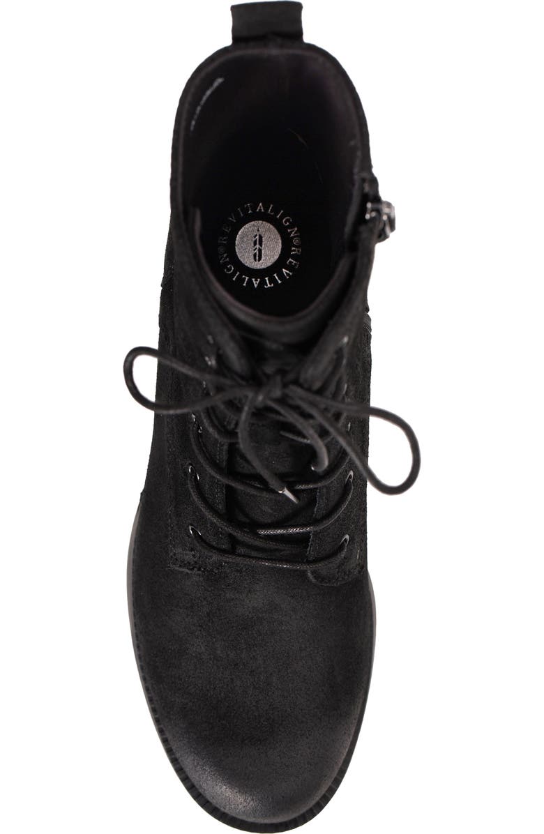 Revitalign Stratton Lace-Up Boot, Alternate, color, Black