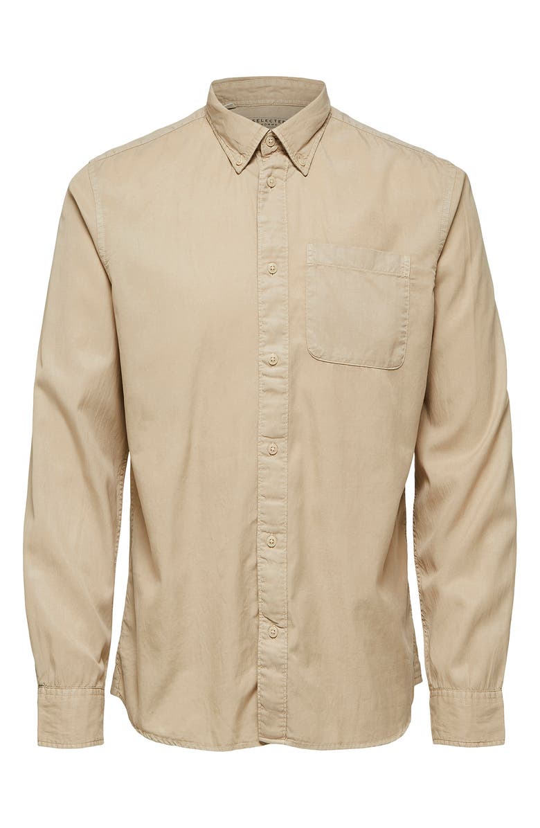 Selected Homme Rick Regular Fit Button-Down Shirt, Alternate, color,