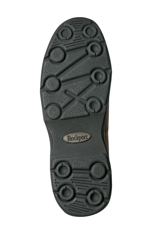 Rockport Ellworth Slip-on Shoe In Dark Brown