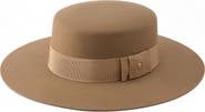 Helen Kaminski Suite Wool Boater Hat